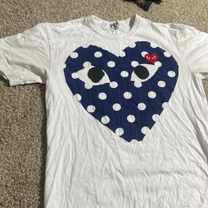 CommeDes Garçon PLAY Mens Polka Dot Shirt